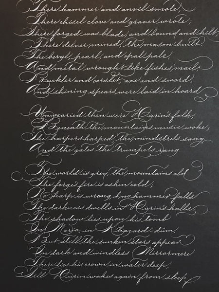 Spencerian with Hoang Dao