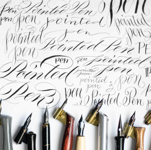 Modern Calligraphy Class + Kit Bundle