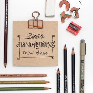 Hand-Lettering Foundations Mini Class